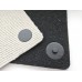 Double Layer Car Floor Mat Fixation Clips Set (5D/7D) – 4-in-1 Fasteners