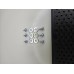 Universal Heel Pad Foot Mat For Carmats Driver Side Honeycomb Design Screw